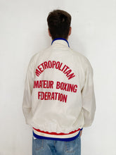 Load image into Gallery viewer, Vintage 70&#39;s Amateur Boxing Federation zip up bomber jacke